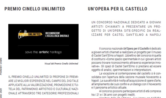 Premio Cinello Unlimited
